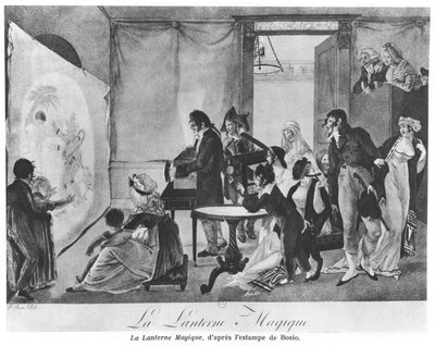 La linterna mágica, 1798 de Jean Francois Bosio